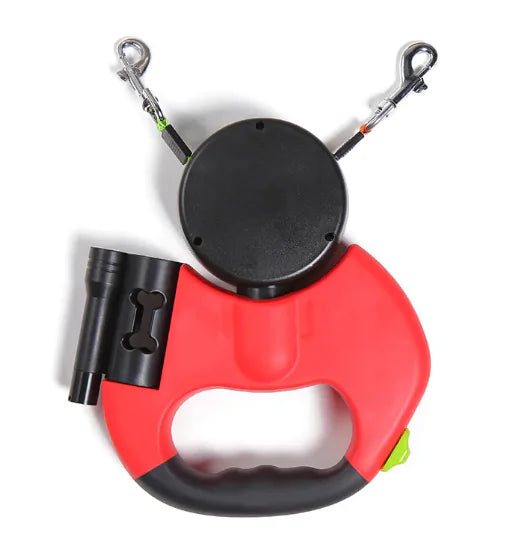 2 in 1 Retractable Dog Leash