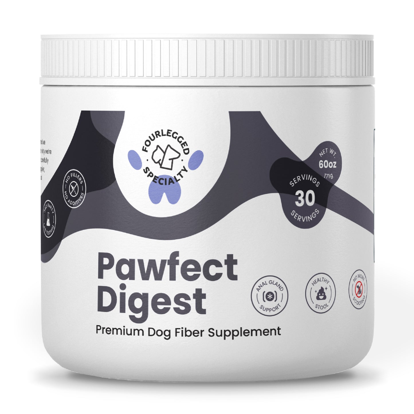Pawfect Digest Premium Dog Fiber Supplement