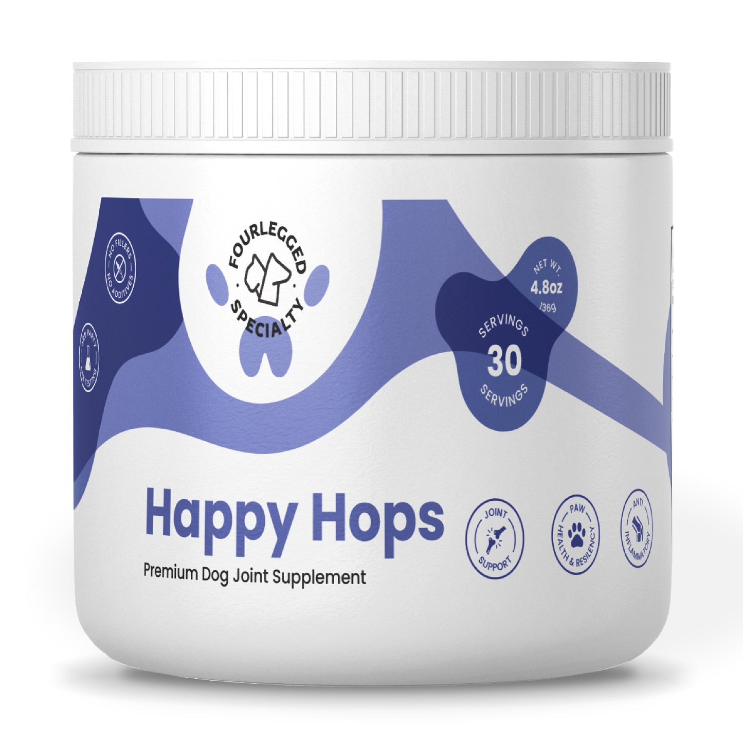 Order Online Happy Hops Premium Dog Joint Supplement