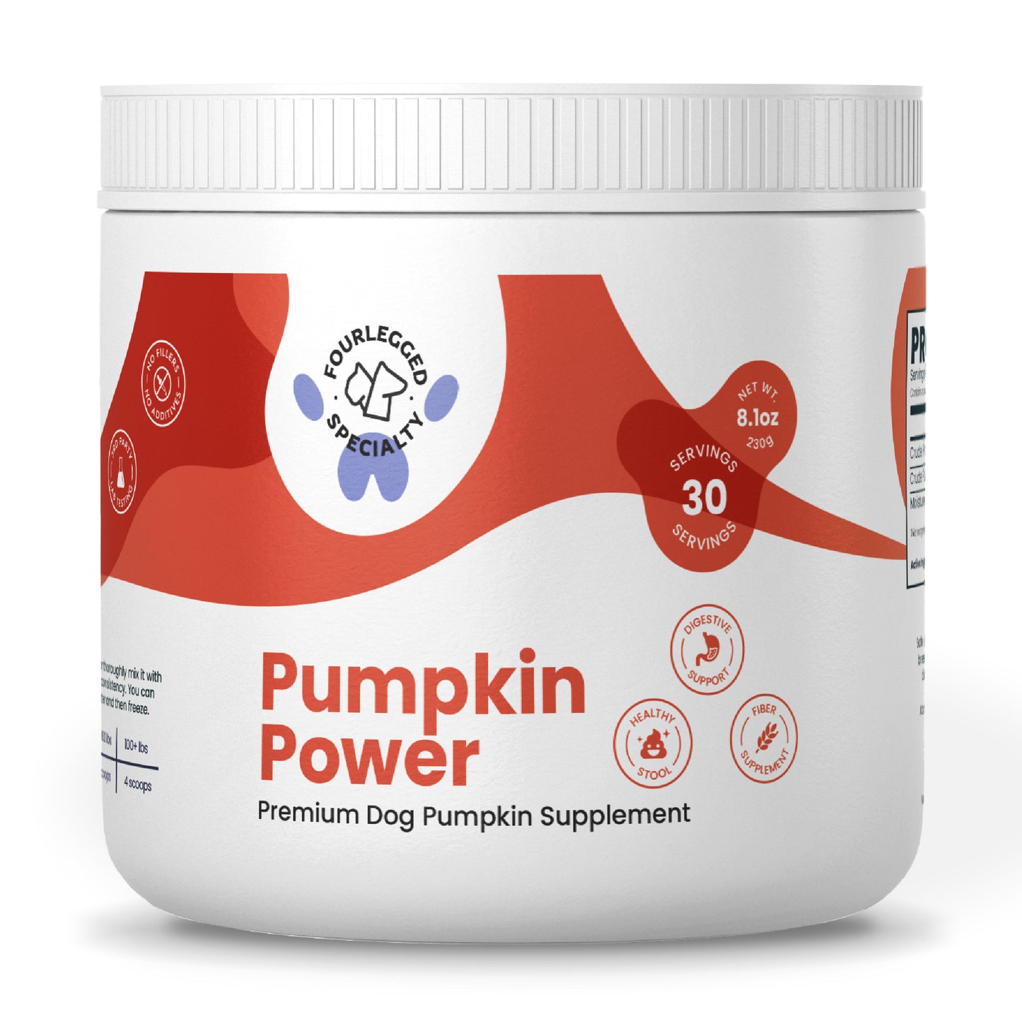 Pumpkin Power Premium Dog Pumpkin Supplement