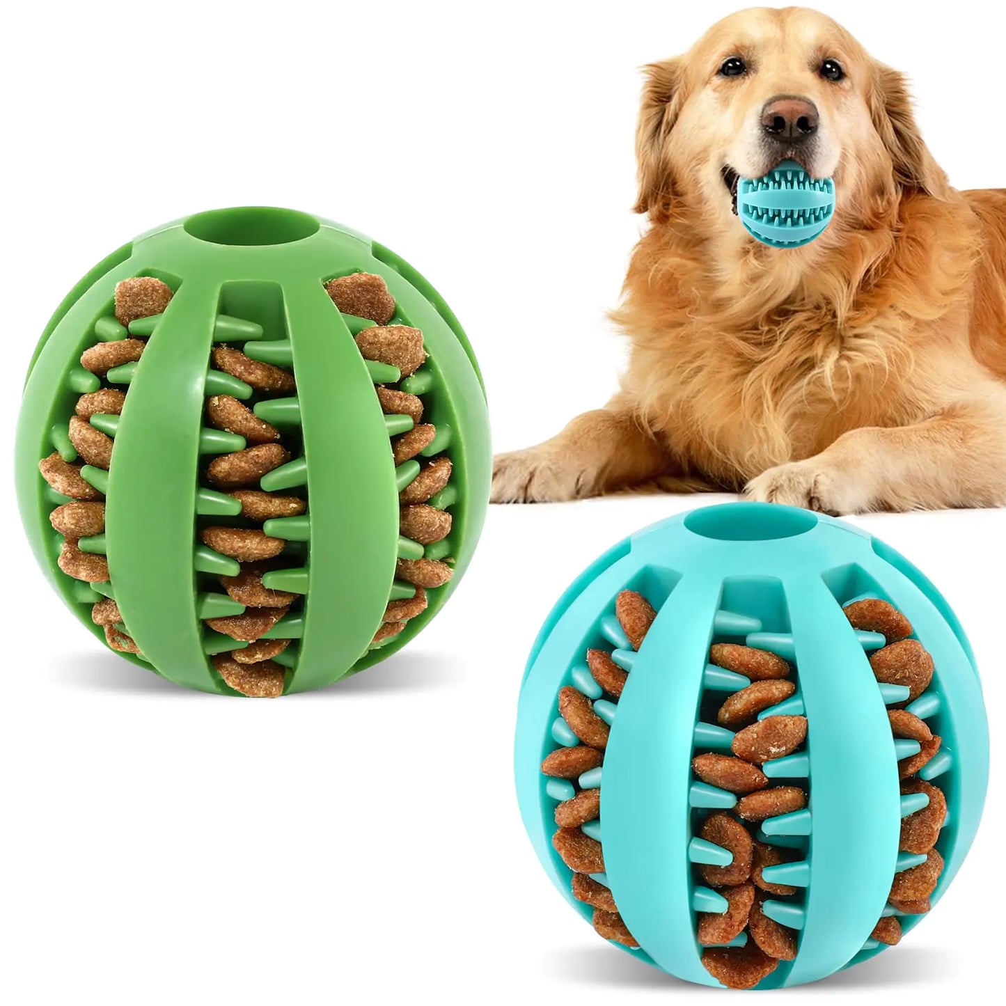 Buy MDEHOPET Chew & Play Balls Durable Dog Toys for Teeth & Fun