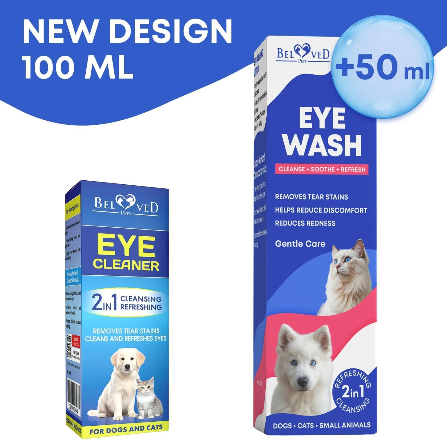 Cat & Dog Eye Drops & Tear Eye Infection Treatment