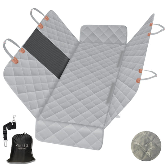 KULULU Dog Car Seat Cover for Back Seat