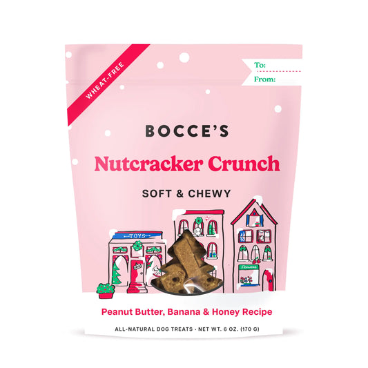 Bocces Bakery Nutcracker Crunch Soft & Chewy Dog Treats