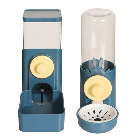 PINVNBY Hanging Automatic Food Water Dispenser Feeders