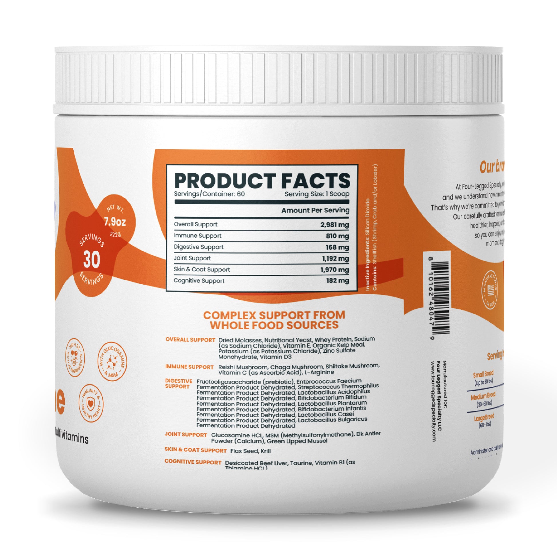 Total Canine Premium adult dog vitamins