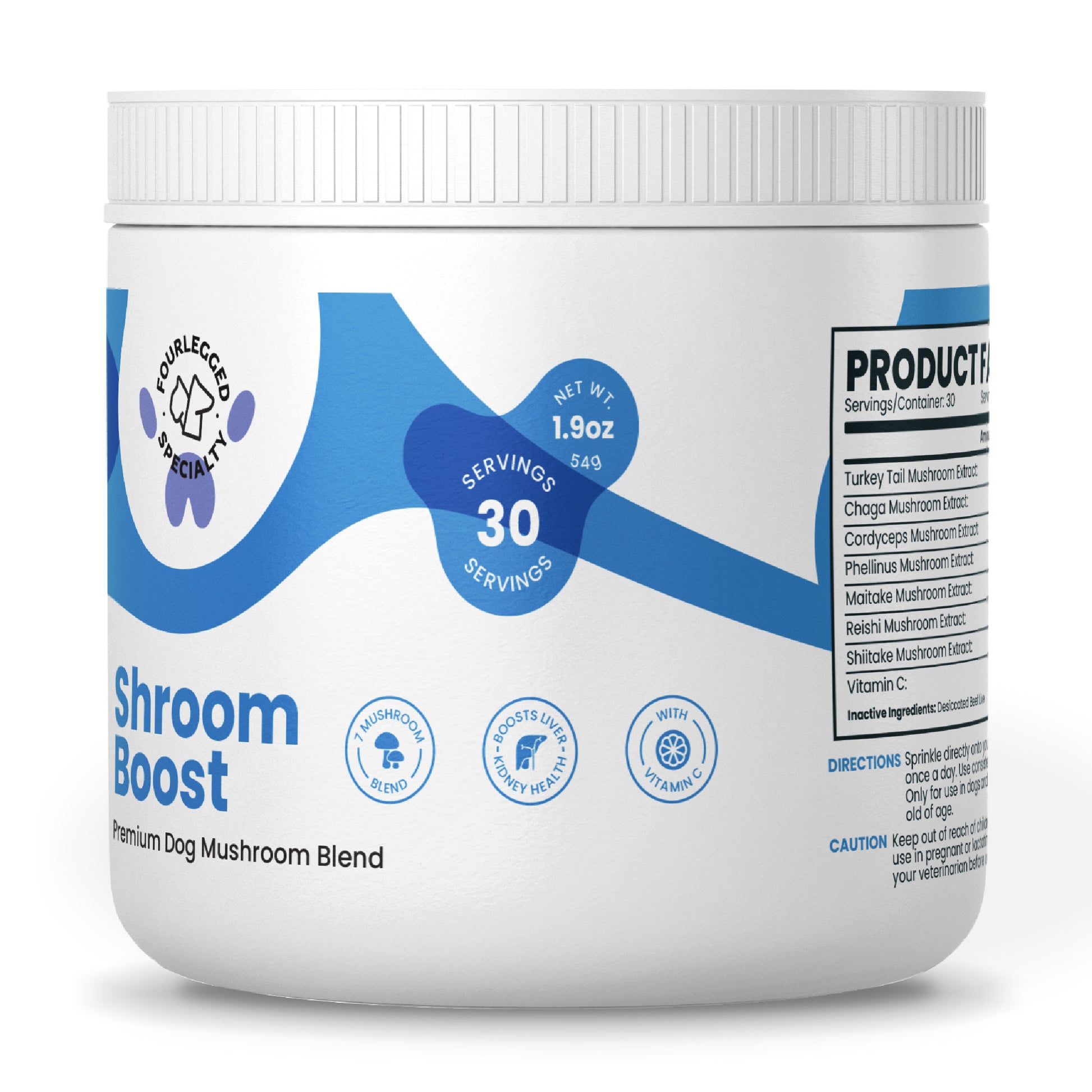 Shroom Boost Premium Dog Mushroom Blend