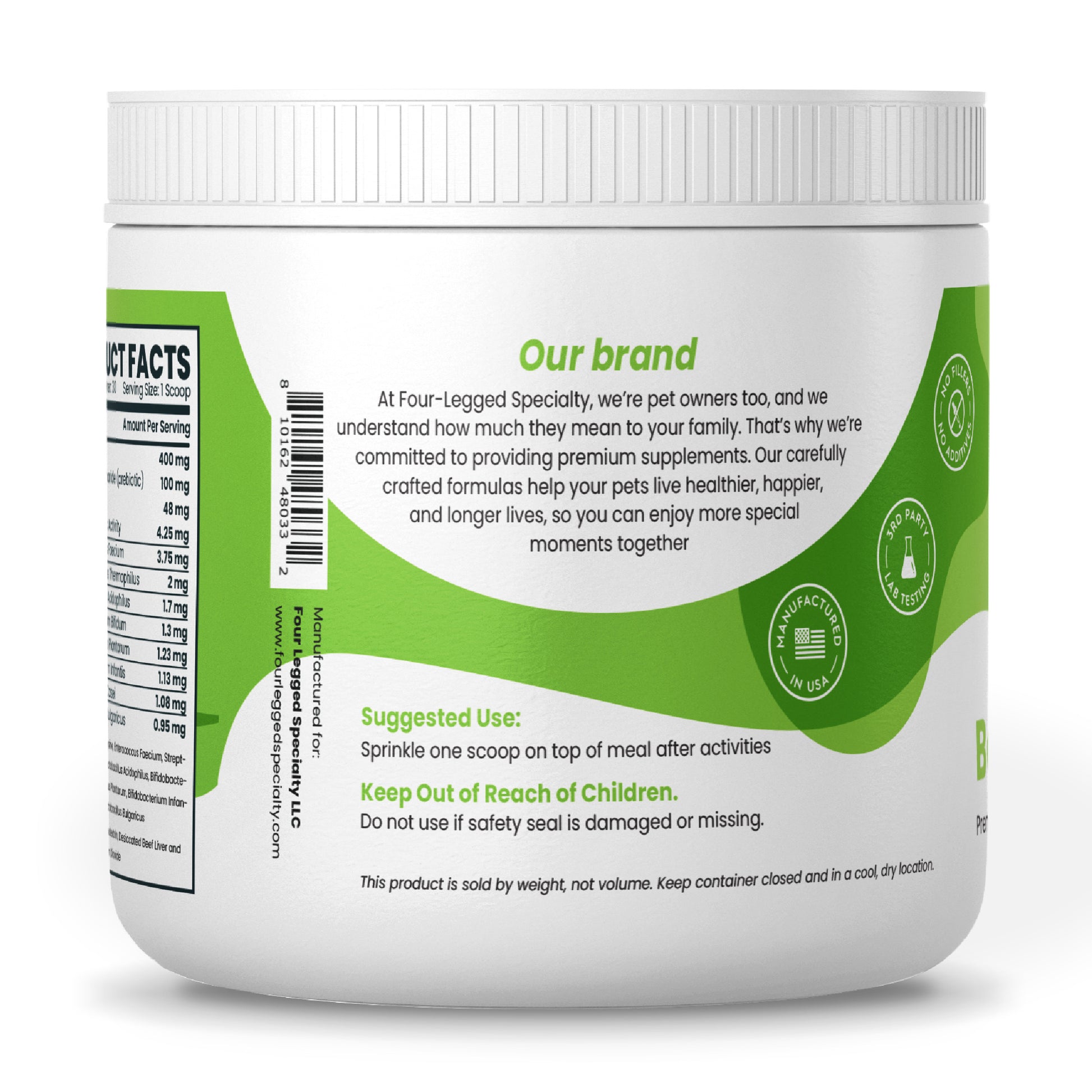 Buy Belly Delight Premium Dog Probiotic Supplement
