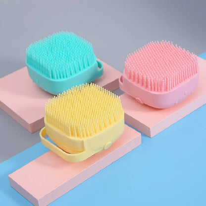 Soft Silicone Pet Bath Massage Brush