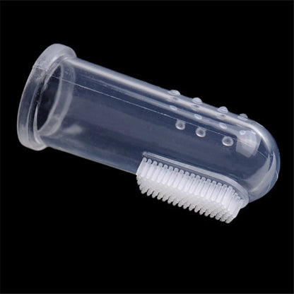 Soft Pet Finger Toothbrush for Clean Teeth