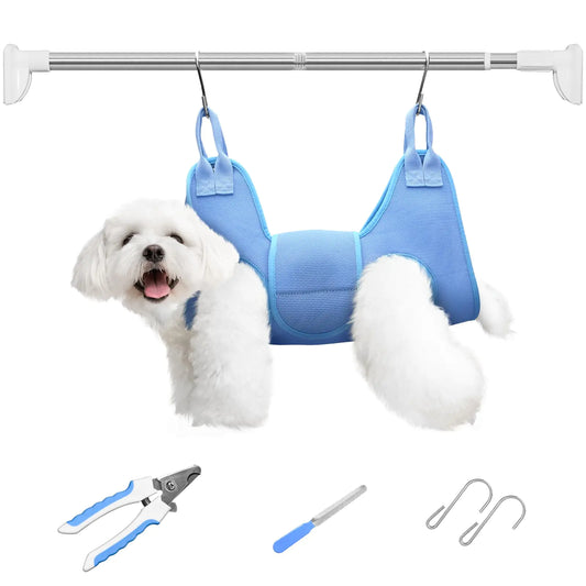 Eosarcu Dog Grooming Hammock with Tension