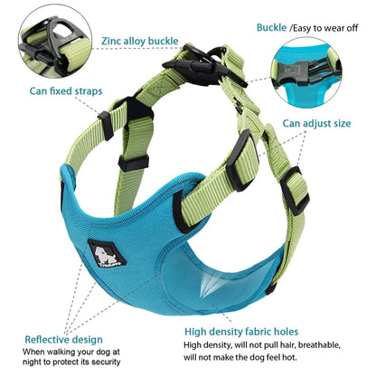 Reflective Adjustable No-Pull Pet Harness