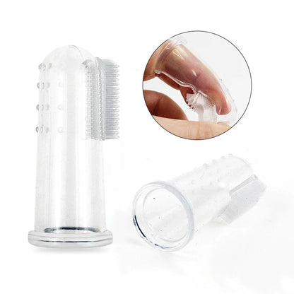 Soft Pet Finger Toothbrush for Clean Teeth