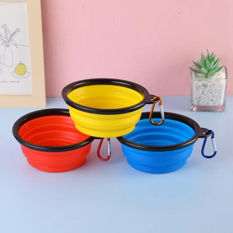 Portable Collapsible Silicone Pet Bowl