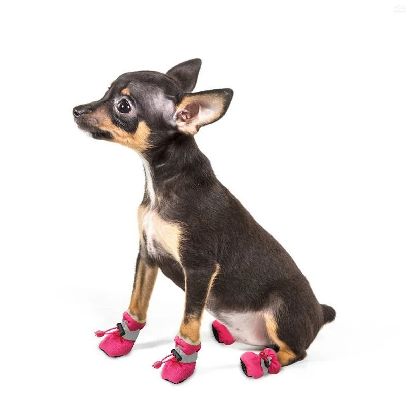 Waterproof Anti-Slip Pet Boots Set