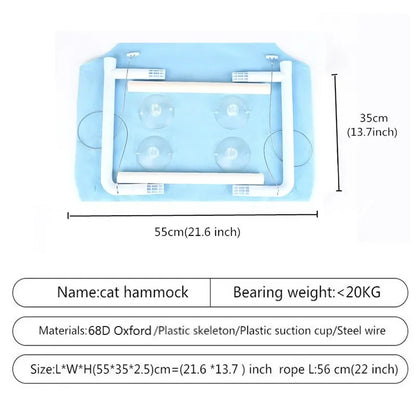 Pet Hammock Window Seat