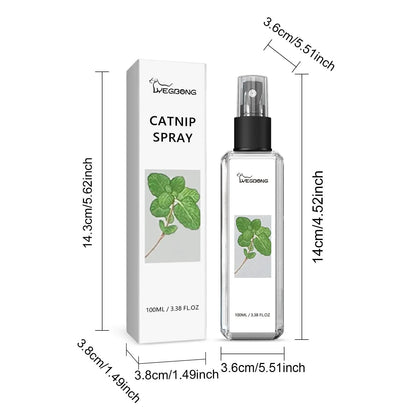 Calming Pet Catnip Spray for Stress