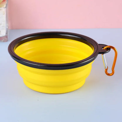 Portable Collapsible Silicone Pet Bowl