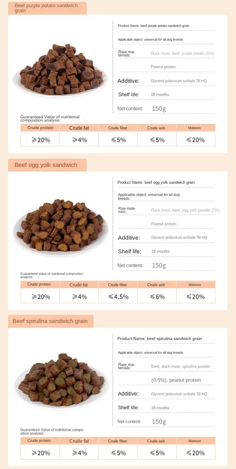 Mixed Pet Snacks for Teeth Care