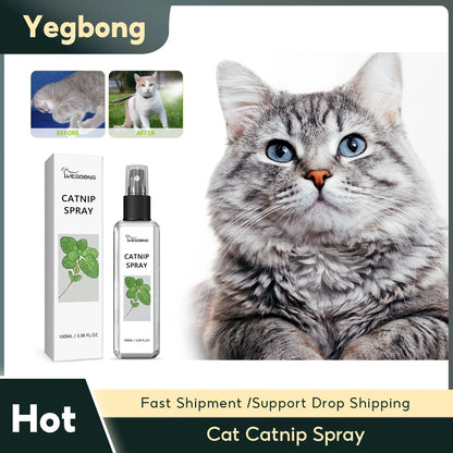 Calming Pet Catnip Spray for Stress