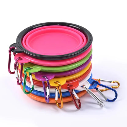 Portable Collapsible Silicone Pet Bowl