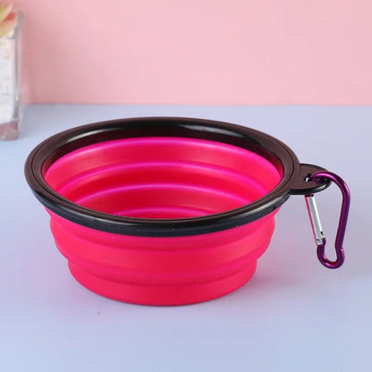 Portable Collapsible Silicone Pet Bowl