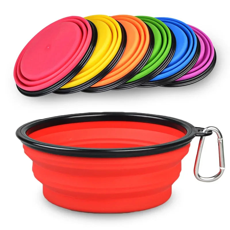 Portable Collapsible Silicone Pet Bowl