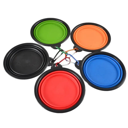 Portable Collapsible Silicone Pet Bowl