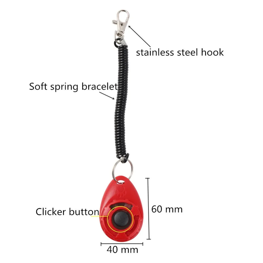 Adjustable Pet Training Clicker Tool