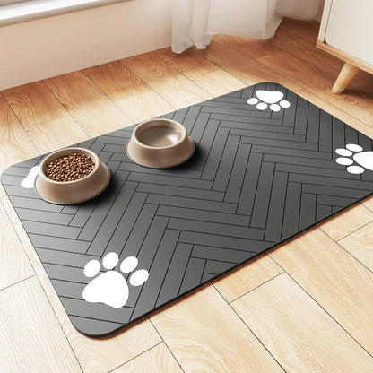 Pet Food & Water Rubber Mat