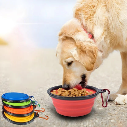 Portable Collapsible Silicone Pet Bowl