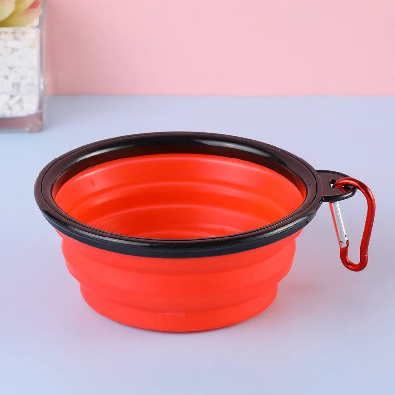 Portable Collapsible Silicone Pet Bowl