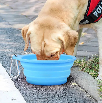 Portable Collapsible Silicone Pet Bowl