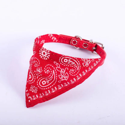 Adjustable Pet Neck Scarf Collar