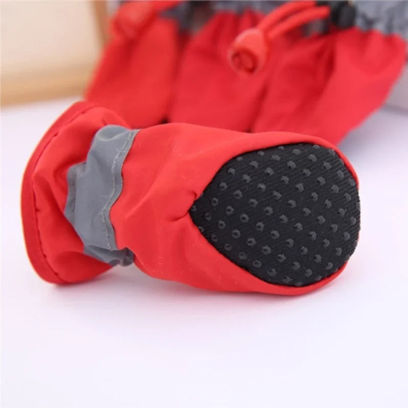 Waterproof Anti-Slip Pet Boots Set