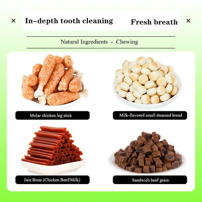 Mixed Pet Snacks for Teeth Care