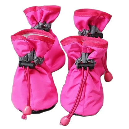 Waterproof Anti-Slip Pet Boots Set