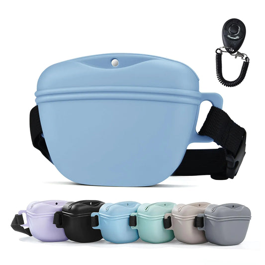 AOKLANT Pet Training Snack Pouch with Clicker