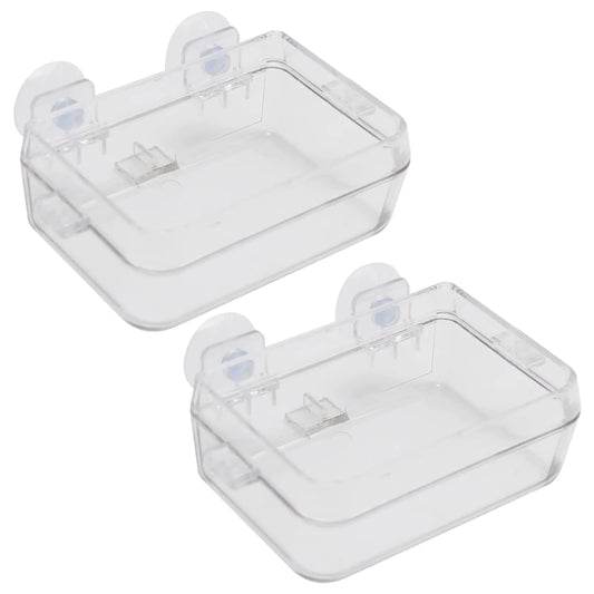 Hoypeyfiy 2Pcs Chameleon Feeding BowlReptile Food