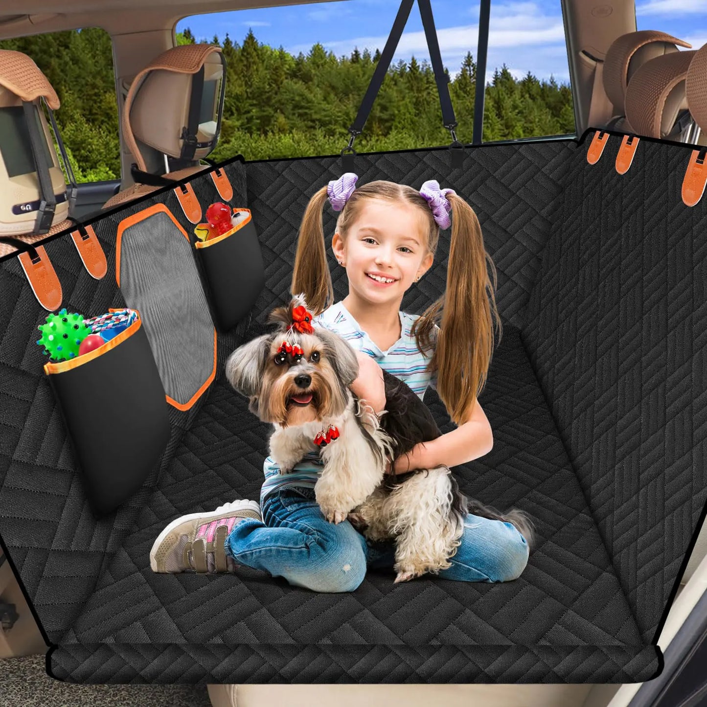 Dog Car Seat Back Seat Pet Cover