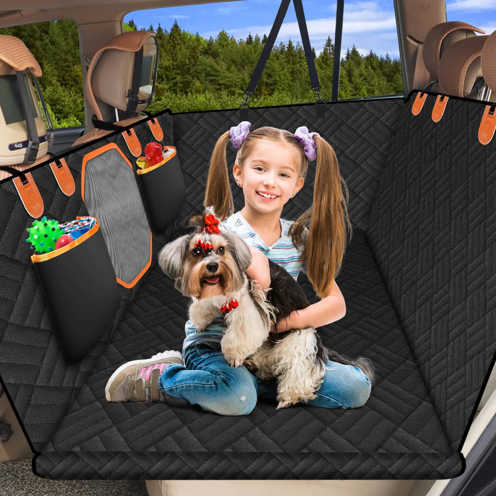 Dog Car Seat Back Seat Pet Cover