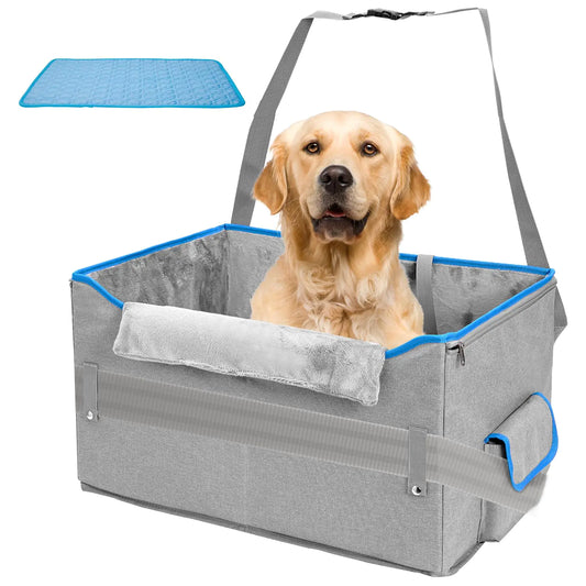Dog Car Seat with Summer Cooling