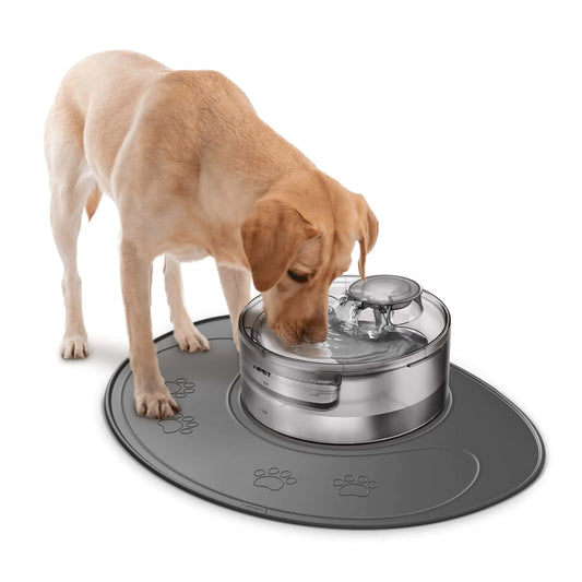 NPET Waterproof Silicone Cat Dog Feeding Mat for Feeders